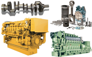 Auxiliary engine & spares